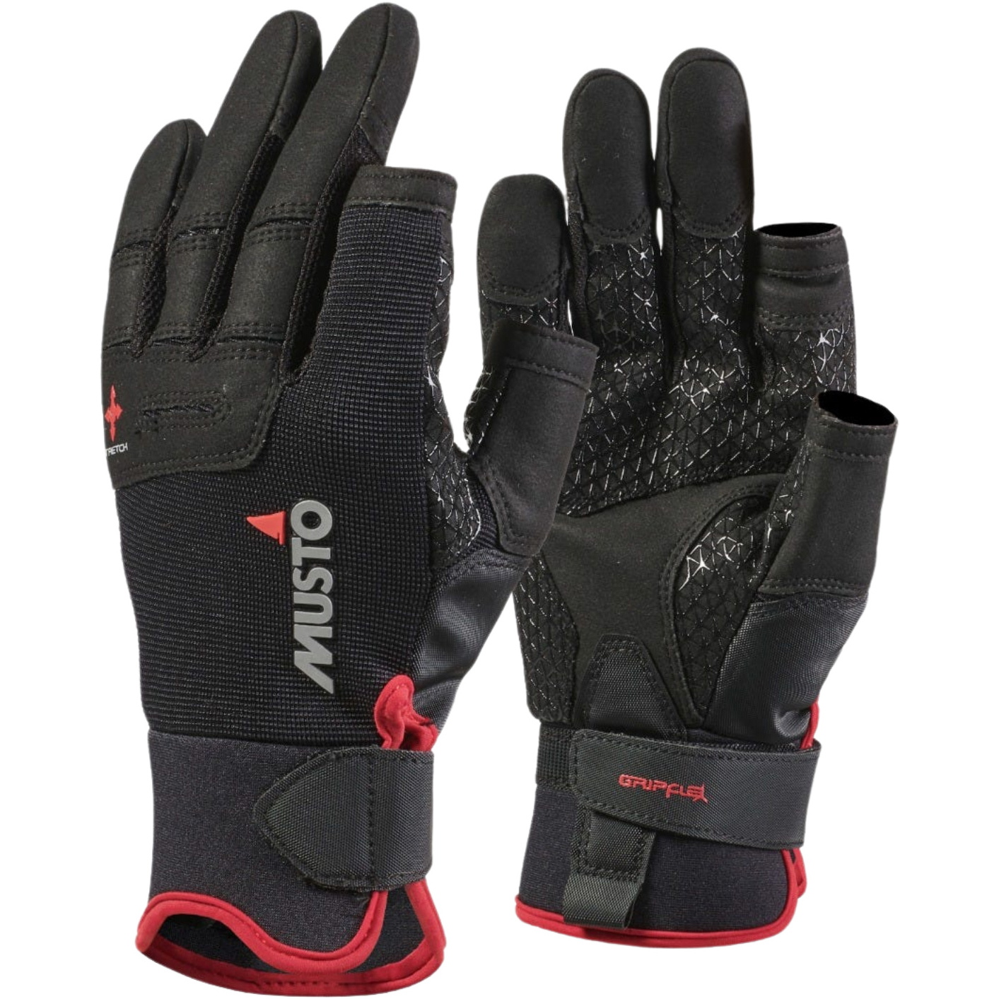 2026 Musto Performance Luvas De Dedo Comprido 2.0 86119 - Black